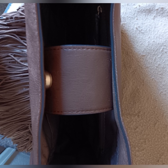 Jessica Simpson Brown Bag with Fringe - Picture 6 of 13